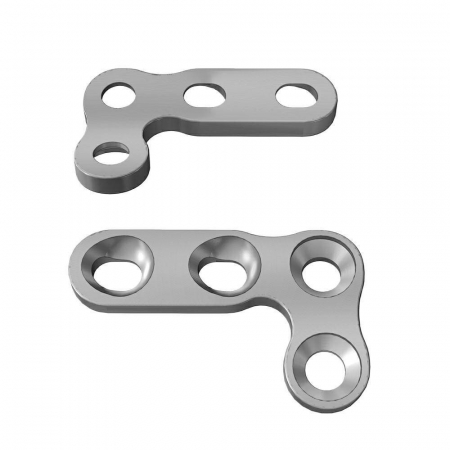 Placi Neblocate 2.0 - Placa ”L” la 90° cu suruburi Ø 2.0