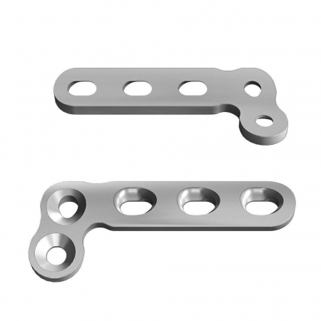 Placi Neblocate 3.5 - Placa ”L” oblica la 100° cu suruburi Ø 3.5