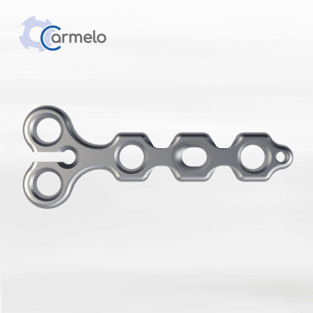 Carmelo - Placa "T" 4+1 corticala 1.7 mm