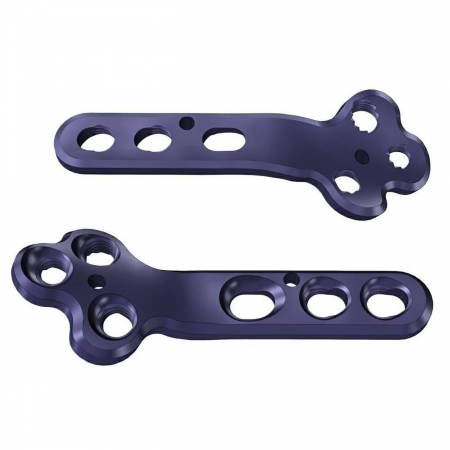 Placi Blocate 2.7 - Placa TPLO anatomica cu suruburi Ø 2.7