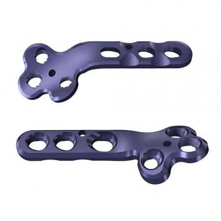 Placi Blocate 2.7 - Placa TPLO anatomica curbata caudal cu suruburi Ø 2.7