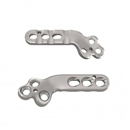 Placi Blocate 3.5 - Placa TPLO anatomica curbata caudal cu suruburi Ø 3.5