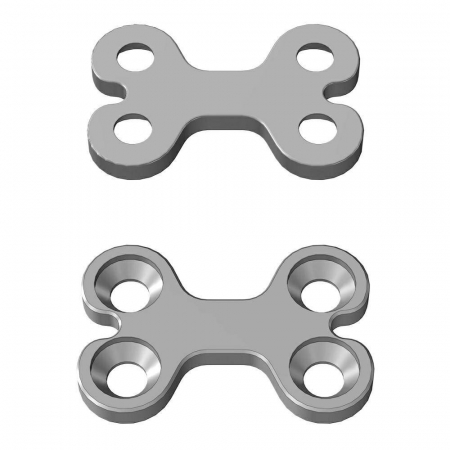 Placi Neblocate 2.7 - Placa X neblocata Ø 2.7
