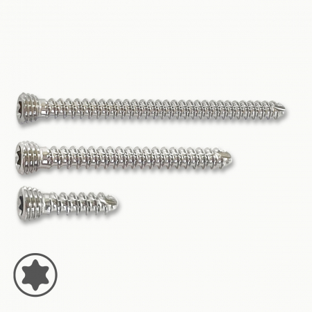 Șuruburi Locking - Surub blocat autotarodant cap stea TORX Ø 3.5
