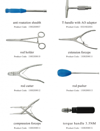 Trusa Completa FixPine Fixare Coloana Vet Spine Fixation [4]