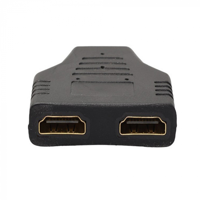Adaptor HDMI 2 in 1 splitter, 2 intrari mama, 1 iesire tata, 1080p, negru, HOPE R [3]