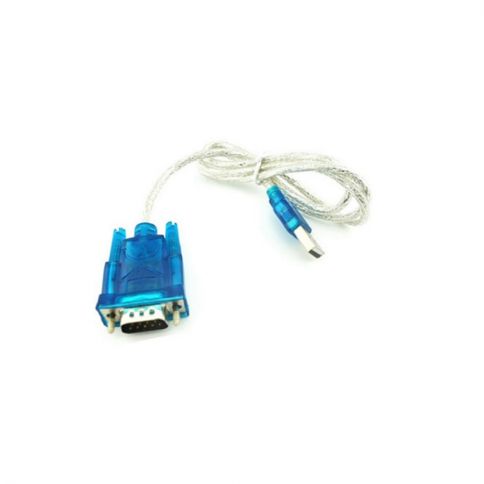 Adaptor USB2.0 la Serial RS232 9-Pin DB9, prelungitor 50cm, USB HOPE R [2]