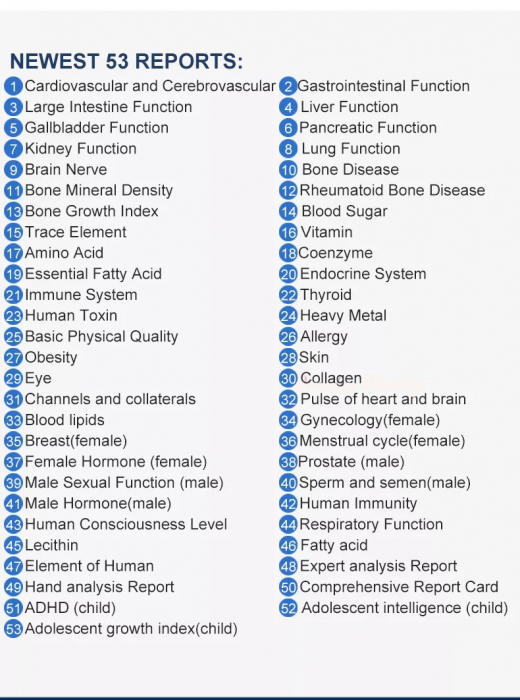 Aparat analizor scanare biorezonanta magnetica QUANTUM generatia 5, diagnosticare [6]