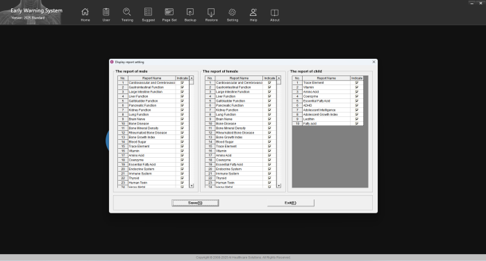 Aparat analizor scanare biorezonanta magnetica QUANTUM EWS BIOPHILIA, model 2025, diagnosticare [6]