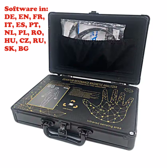 Aparat analizor scanare biorezonanta magnetica QUANTUM Touch, diagnosticare [3]