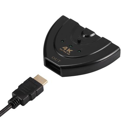Cablu distribuitor 3x HDMI mama la HDMI tata, rezolutie 4K, HOPE R [3]