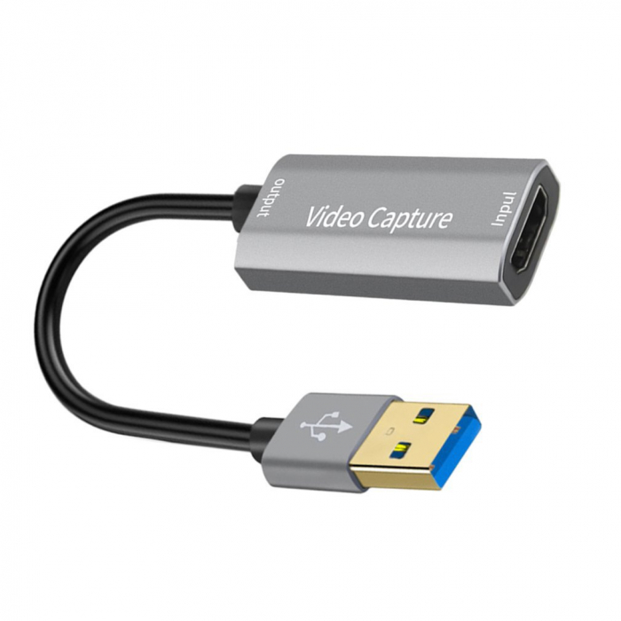 Cablu USB 3.0 pentru captura video HDMI 1.4, format JPEG/WAV/AVI [5]