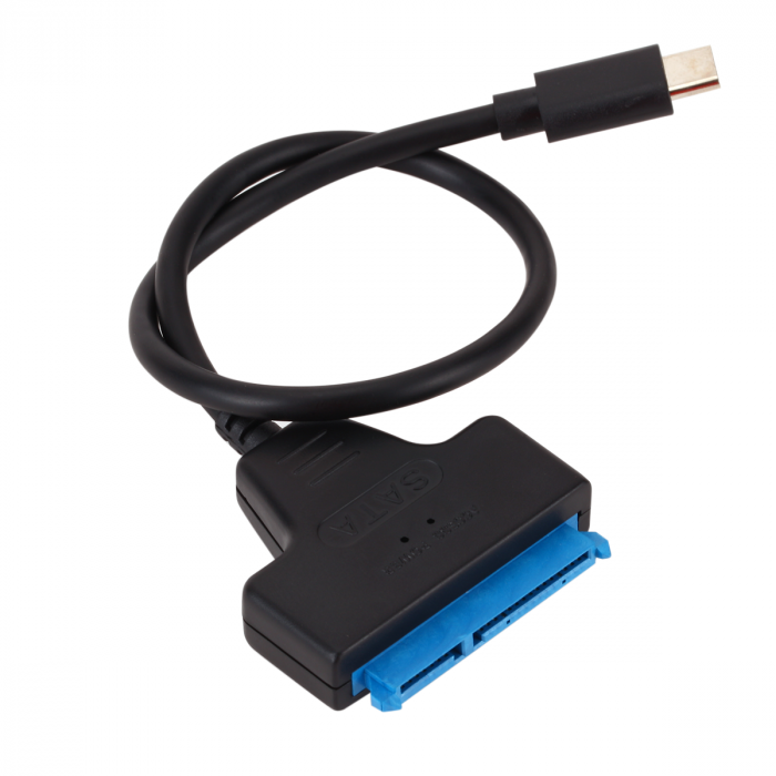 Cablu USB 3.1 tip C la SATA 7+15pin, HDD/SSD 2.5", lungime 10cm, HOPE R [5]