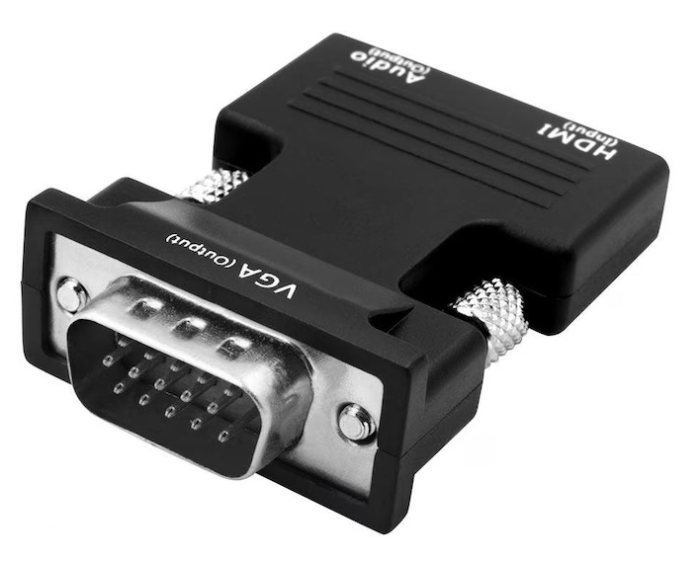 Convertor HDMI mama la VGA tata, cablu audio, 1080P,  HOPE R [4]