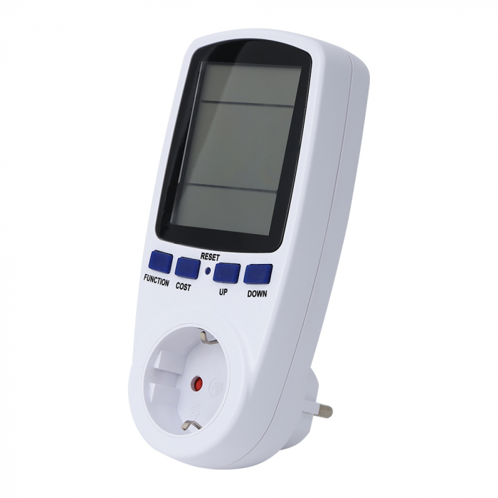 Priza HOPE R cu contor energie, 230V, max. 16A, 3680W, afisaj LCD [2]