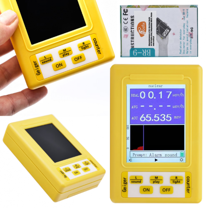 Detector de radiatii nucleare si electromagnetice, digital, Geiger EMF [3]