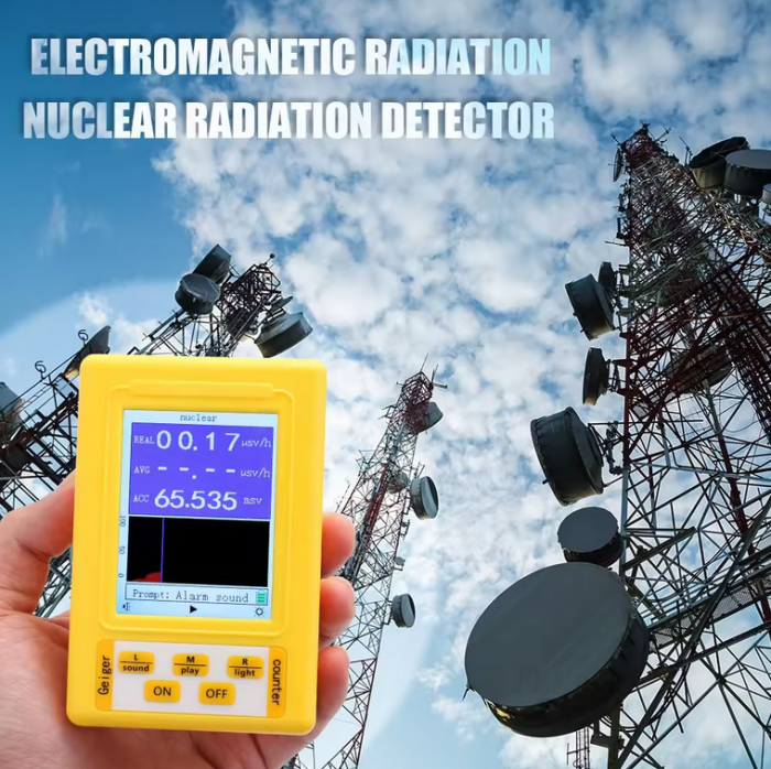 Detector de radiatii nucleare si electromagnetice, digital, Geiger EMF [4]