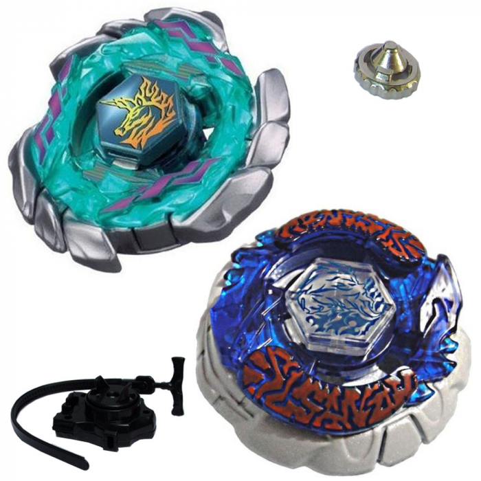 Pachet titirezi 4D Bakushin Susanow 90WF albastru, fara lansator + BB117 Blitz Unicorno cu lansator si varf metalic [1]