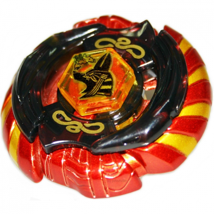 Pachet titirezi 4D FLAME2 7 buc. + 4 lansatoare + 4 varfuri metalice: BB99 Hell Kerbecs, BB126 Flash Sagittario, BB111 Mercury Anubius, BB113 Scythe Kronos, BB43 Spegasis LDrago, BB48 Super Libra, Bak [5]