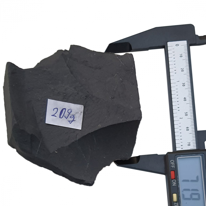 Piatra mare vindecatoare Shungite 210g-219g, ecranare impotriva radiatiilor si protectie electromagnetica [2]