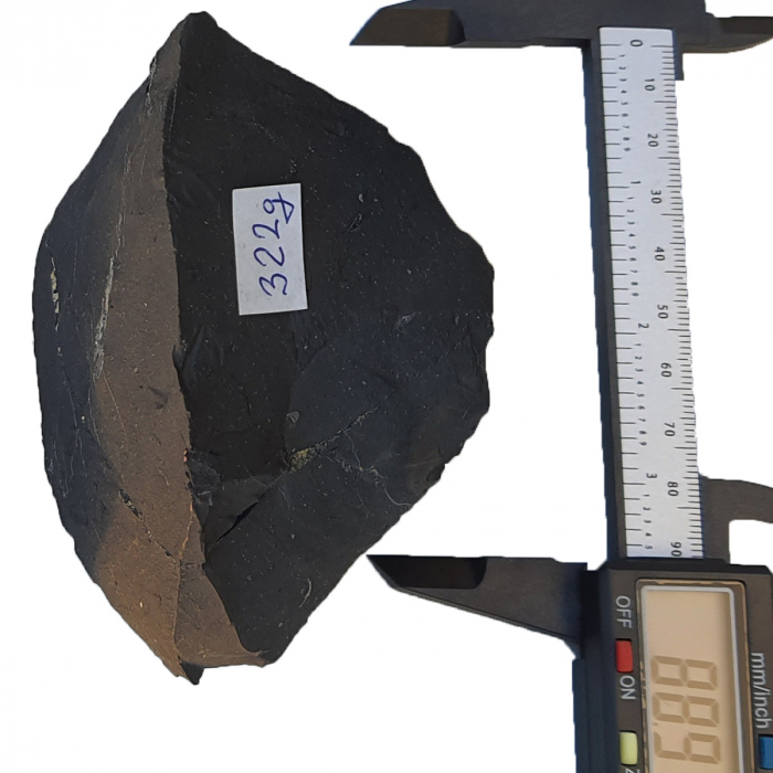 Piatra mare vindecatoare Shungite 320g-329g, ecranare impotriva radiatiilor si protectie electromagnetica [2]