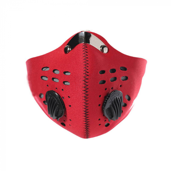 Set 3 masti HOPE R, cu supape si filtru carbon activ antipoluare, Family, reutilizabile, pentru alergat, bicicleta, trotineta [11]