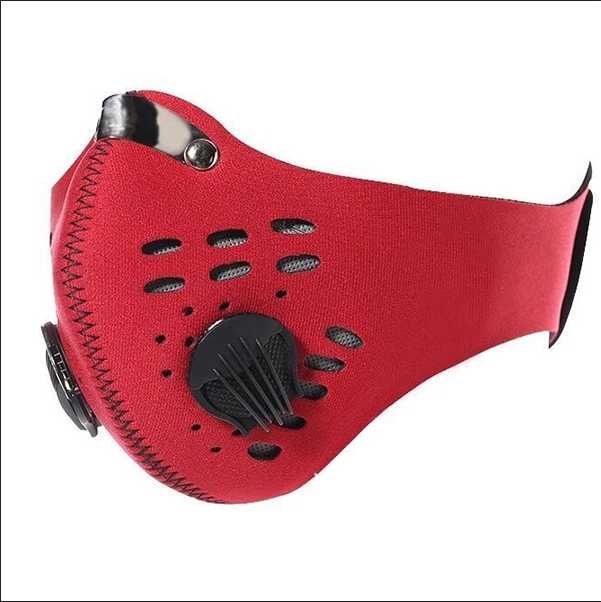 Set 6 masti HOPE R, cu supape si filtru carbon activ antipoluare, Family, reutilizabile, pentru alergat, bicicleta, trotineta [4]