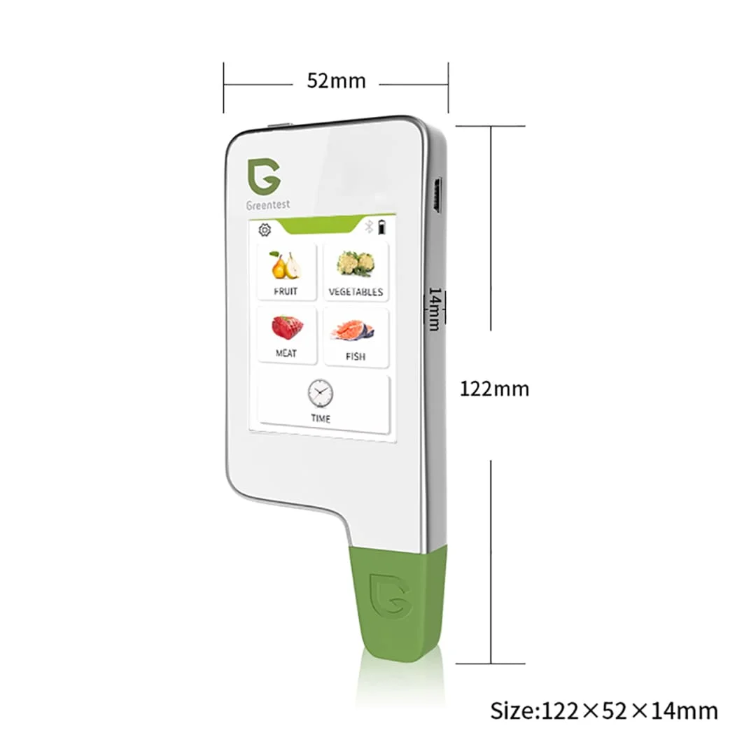 Set testere digitale Greentest 2F, masurare nitrati din fructe, legume, carne, peste si TDS3, masurarea puritatii apei [4]