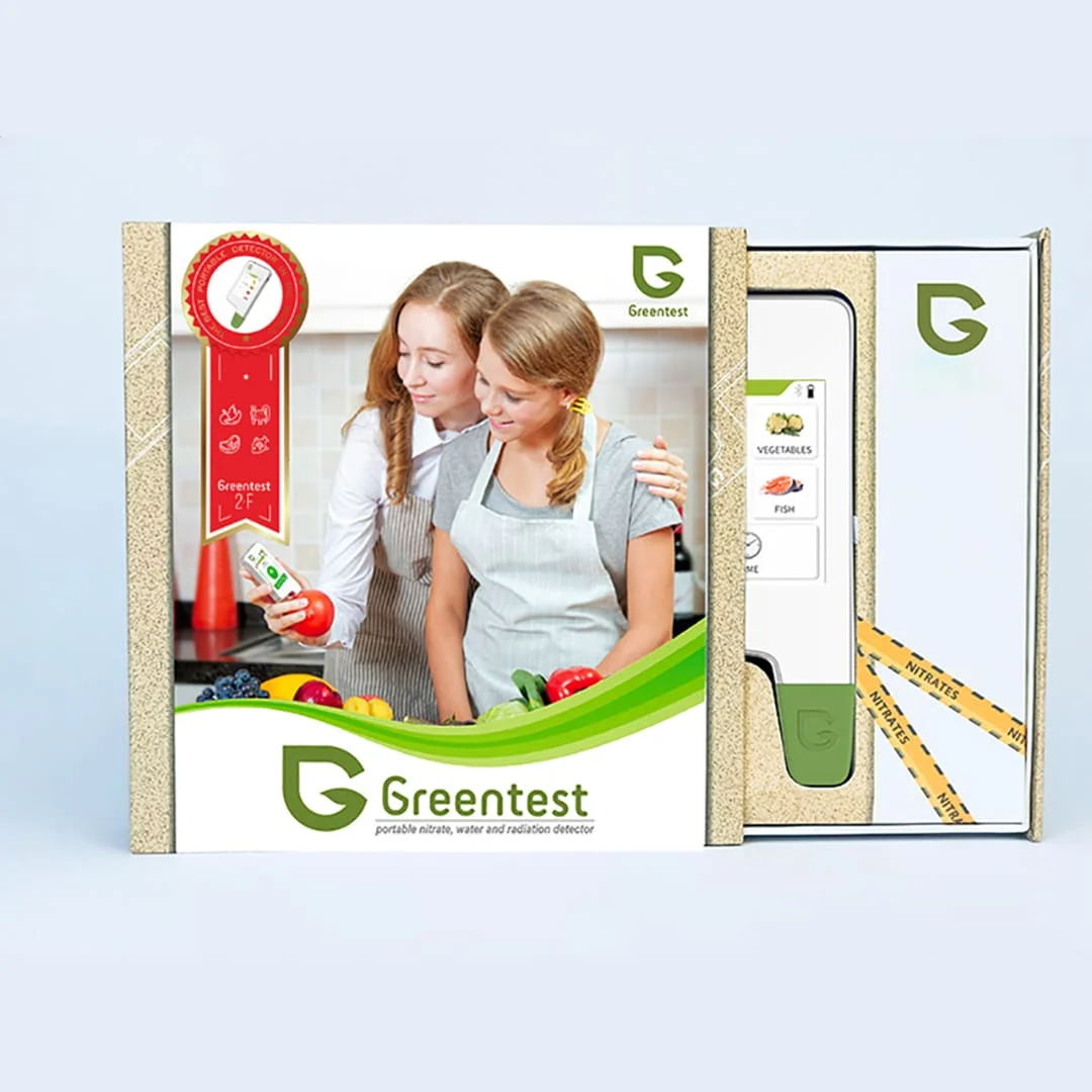Set testere digitale Greentest 2F, masurare nitrati din fructe, legume, carne, peste si TDS3, masurarea puritatii apei [8]