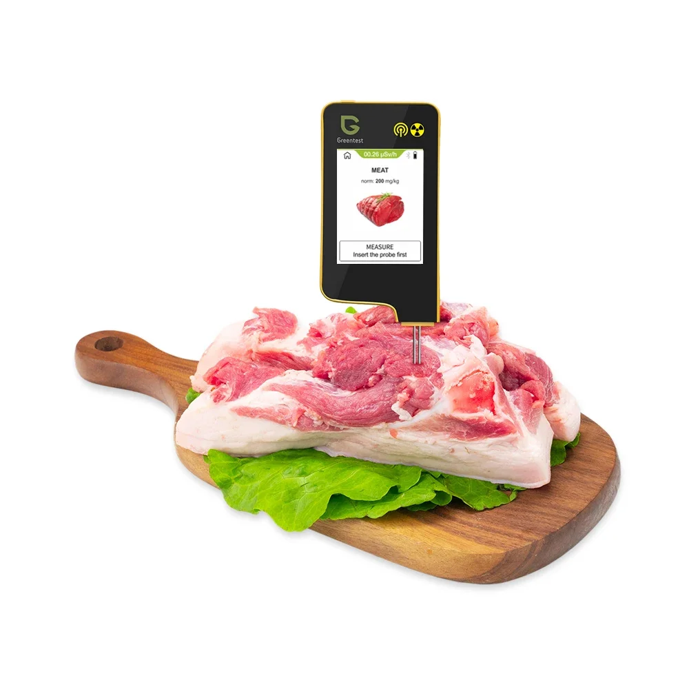 Set Testere digitale Greentest ECO 8 pentru masurarea concentratiei nitratilor din fructe, legume, carne, peste, a calitatii apei, a umiditatii si temperaturii, a radiatiilor nucleare si electromagnet [4]