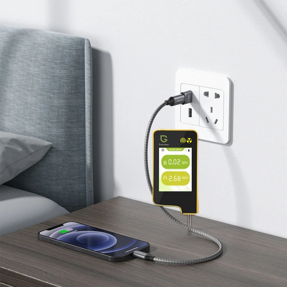 Set Testere digitale Greentest ECO 8 pentru masurarea concentratiei nitratilor din fructe, legume, carne, peste, a calitatii apei, a umiditatii si temperaturii, a radiatiilor nucleare si electromagnet [8]