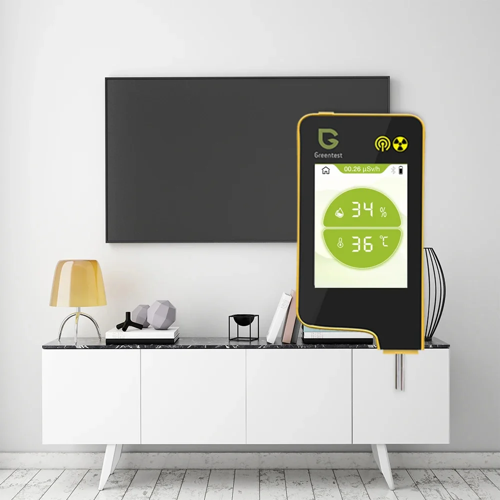 Set Testere digitale Greentest ECO 8 pentru masurarea concentratiei nitratilor din fructe, legume, carne, peste, a calitatii apei, a umiditatii si temperaturii, a radiatiilor nucleare si electromagnet [7]