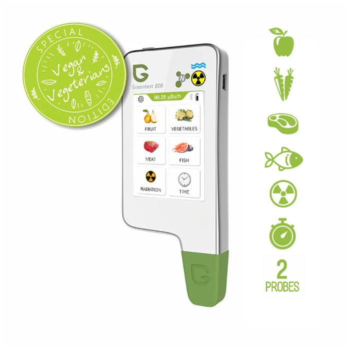 Set testere digitale Greentest Eco 4F, masurare nitrati din fructe, legume, carne, peste, radiatii si TDS3, masurarea puritatii apei [3]