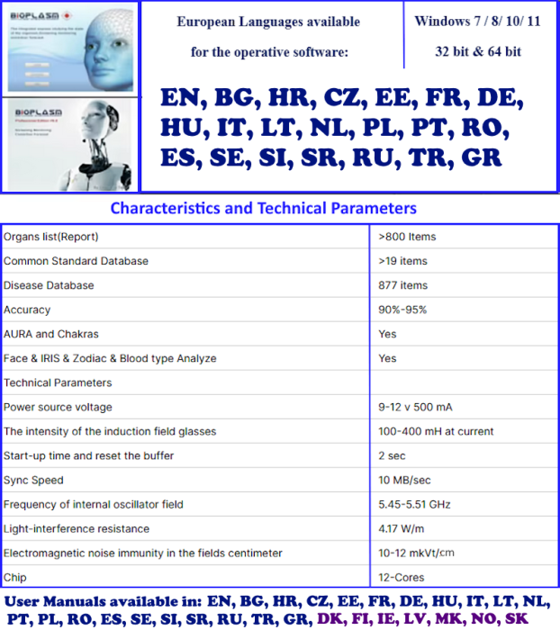 Softuri si stick USB de encriptare pentru soft Metatron Hunter 4025 NLS si pentru soft Bioplasm 2 in 1 NLS [6]
