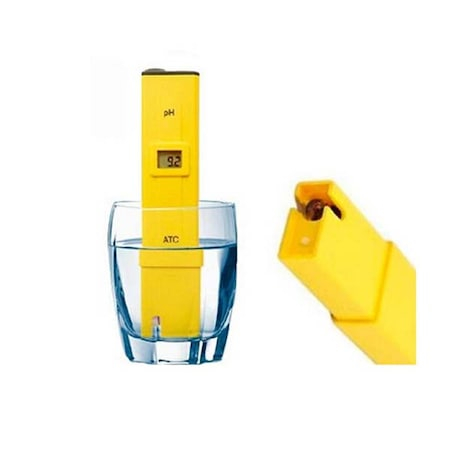 Tester PH metru digital cu ATC, praf de calibrare, cutie, LCD [3]