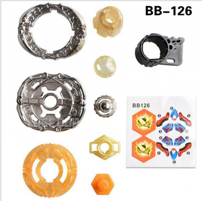 Titirez 4D Rapidity, metal si plastic, Flash Sagittario 230WL, BB126, Flame, cu lansator si varf metalic [4]