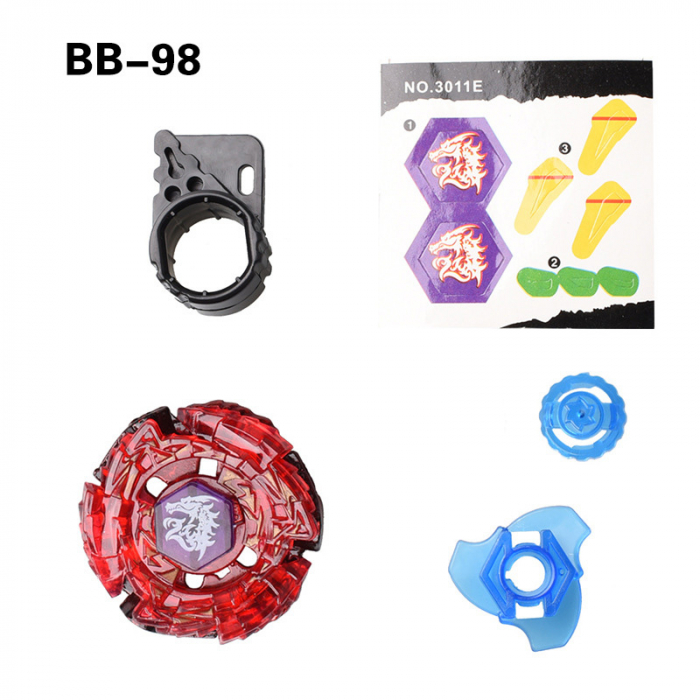Titirez 4D Rapidity, metal si plastic, Meted L-Drago Rush, BB98, Attack, fara lansator [3]
