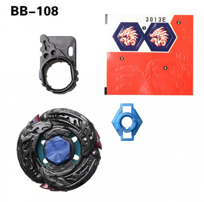 Titirez 4D Rapidity, metal si plastic, L-Drago Destroy F:S, BB108, Attack, fara lansator [5]