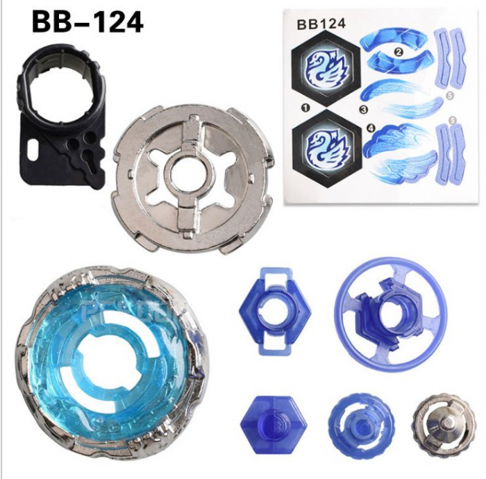Titirez 4D Rapidity, metal si plastic, Kreis Cygnus 145WD, BB124, Defense, cu lansator si varf metalic [5]