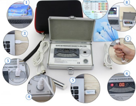 Aparat analizor scanare biorezonanta magnetica QUANTUM generatia 5, diagnosticare [8]