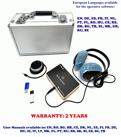 Aparate biorezonanta, electromasaj - Aparat scanare biorezonanta Meta Hunter 4025 NLS, diagnosticare si terapie, versiune 2025