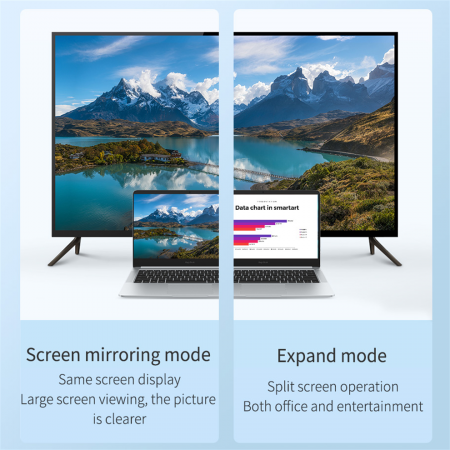 Cablu convertor USB 3.0 pentru monitoare cu HDMI si VGA, HOPE R [5]