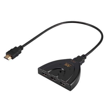 Switch-uri video HDMI - Cablu distribuitor 3x HDMI mama la HDMI tata, rezolutie 4K, HOPE R