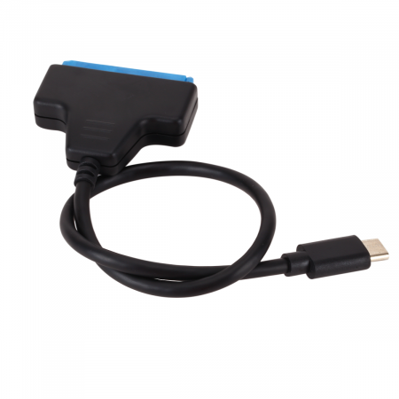 Cablu USB 3.1 tip C la SATA 7+15pin, HDD/SSD 2.5", lungime 10cm, HOPE R [3]