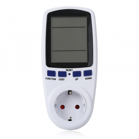 Aparate si instrumente de masura - Priza HOPE R cu contor energie, 230V, max. 16A, 3680W, afisaj LCD