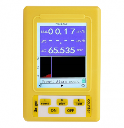 Aparate si instrumente de masura - Detector de radiatii nucleare si electromagnetice, digital, Geiger EMF