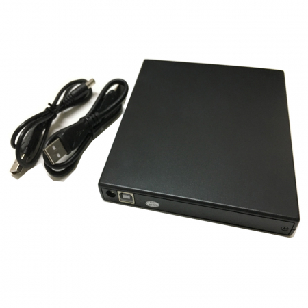 DVD RW extern USB2.0, 8x, slim, negru, retail HOPE R [2]