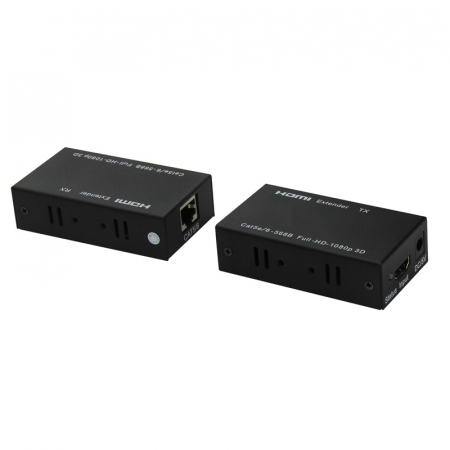 Extender semnal HDMI cu Ethernet Cat5/6, pana la 60m, HDMI 1.4a rezolutie 1080p/60Hz [4]