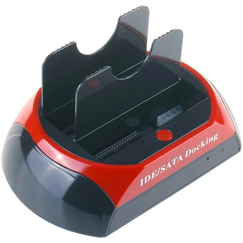 Adaptoare, convertoare - HDD Docking Station Dual Bay 2.5", 3.5" IDE, SATA la USB 2.0, HOPE R, cu functie de backup si clonare