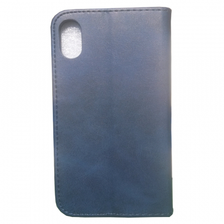 Husa Flip Wallet HOPE R, albastru inchis, piele ecologica, la alegere, pentru IPHONE 6, IPHONE 7/8, IPHONE X, SAMSUNG A6 2018, SAMSUNG S9, SAMSUNG S8, SAMSUNG J5 2017 [1]